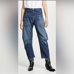 Nili Lotan, Shon Jeans, size 24, Tribeca wash (blue)